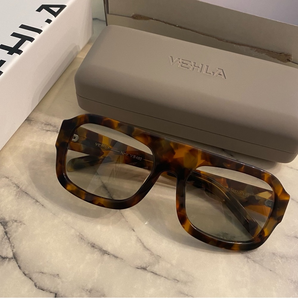 New Vehla Kaia Sunglasses tort/sage